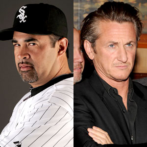 Ozzie Guillen, Sean Penn Ozzie Guillen, Sean Penn